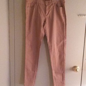 Bisou Bisou Camel Skinny Jeans SZ 4 NWOT